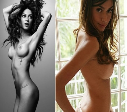 Nudes da atriz Thaila Ayala em ensaios sensuais. 